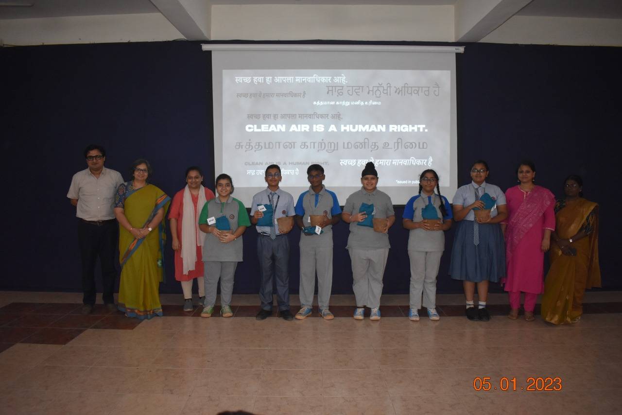 Winners of the Future Focus session on 'Clean Air'